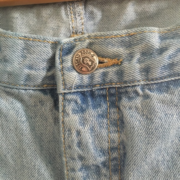 Vintage D’Mode Classix Jeans with Floral Embroidery Size 9/10 - Picture 3 of 5